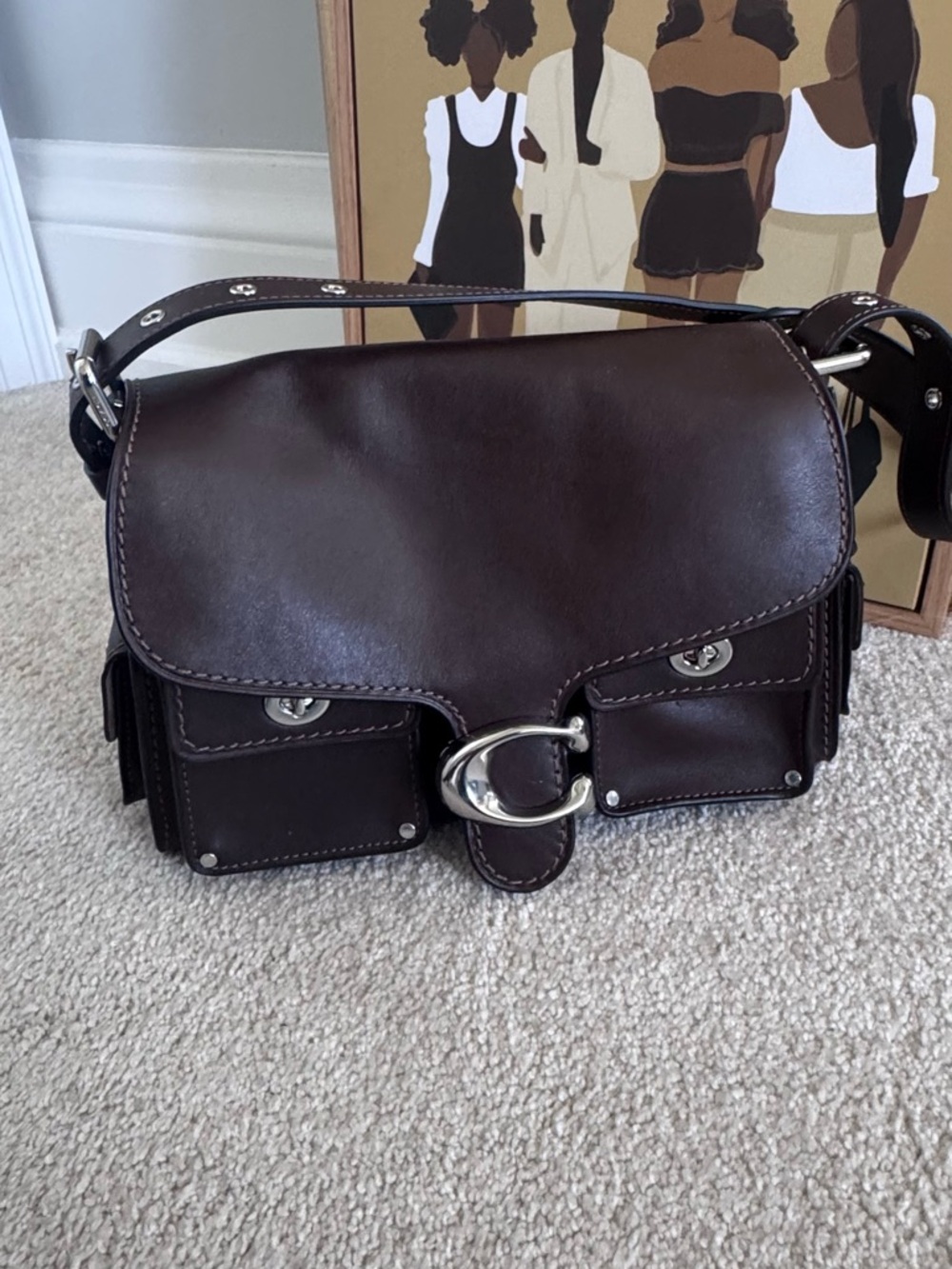 Coach Cargo Tabby Shoulder Bag